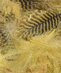 Teal Flank Woodduck Tan Fly Tying Feathers For Wings And Collars Natural Mottled Pattern With Soft Movement