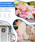 Heavy Duty 30 Pack Clear Balloon Arch Clips Kit With Invisible Spring Clamps For Weddings Parties And Beach Towels Holding Backdrops Quilts Photography Props transparent ABS clips holding balloon arches and holiday backdrops