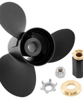 Fourteen And A Quarter By Twenty One Pitch Propeller For Aluminum Outboard Boat Replacement RH Rotation 15 Spline Fits 135 300HP Systems Flo Torq II Hub Kit Included