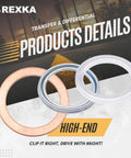 12 Piece Transfer And Differential Service Gasket Kit DIY Friendly For Toyota And Lexus SUVs product display with copper and steel gaskets