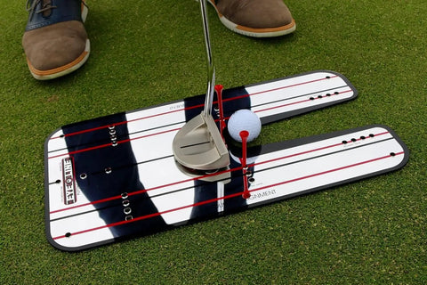 Putting Mirror Alignment Training Aid For A Killer Consistent Golf Setup Tour Pro Approved Eyes Shoulders Putter Face Check for clean stroke