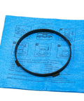Blue Cloth Reusable Filter With Clamp Ring For 1 To 5 Gallon Wet Dry Vacuums, Easy Install And Cleanup, Works With Models Like SL18123P