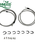 Plug And Play Fuel Line Quick Fix Kit For 2004 To 2007 Chevy Silverado Direct Oem Replacement 15946187 with steel hoses and clips.