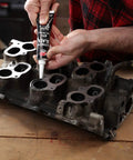 Using RTV Silicone Gasket Maker And Sealant For Sealing And Bonding Uneven Surfaces Blue 3 Oz Pro Grade Performance