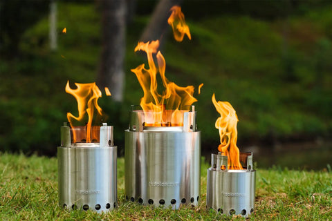 Pellet Adapter For Outdoor Camp Stoves Turns Your Campfire Into A Pellet Fueled Smokeless Safe Burn Stainless Steel 6.1 Inch Diameter
