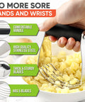 Pro Grade Dough Blender For Cutting Cold Butter Into Flour Like A Kitchen Boss with stainless steel blades blending dough