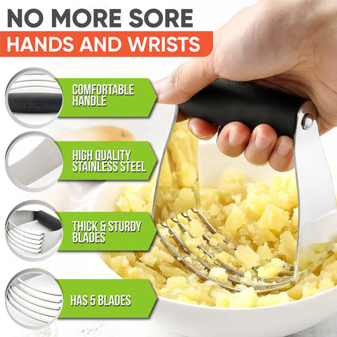 Pro Grade Dough Blender For Cutting Cold Butter Into Flour Like A Kitchen Boss with stainless steel blades blending dough