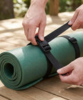 Person fastening Adjustable Nylon Webbing Straps 59 By 1 Inch 6 Pack With Side Release Buckles For Camping Gear