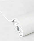 Peel And Stick Wallpaper Roll Featuring 9Mm Xpe Foam For Killer Thermal Insulation, Waterproof Moisture Proof 3d Linen Texture, Easy Peel Removable Wallcovering Ideal For Bedrooms Or Furniture, close-up of roll with linen texture.