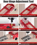 Door Hinge Jig Adjustable Mortise Jig Fits Door Hinges From Two Point Five To Five Inches Long And Various Thicknesses