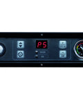 Control panel of PrimaVac 254 Chamber Vacuum Sealer With 10 Inch Seal Bar 10 Custom Programs JetAire Pump NSF Certified Pro Grade Gear