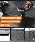Pro Grade Heavy Duty 12 Inch Sheet Metal Bender Tool With Dual Folding Depths shown with textured sturdy material