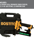 18 Gauge Narrow Crown Stapler Kit With Oil-Free Operation, A True Workhorse With Selectable Trigger From Sequential To Contact