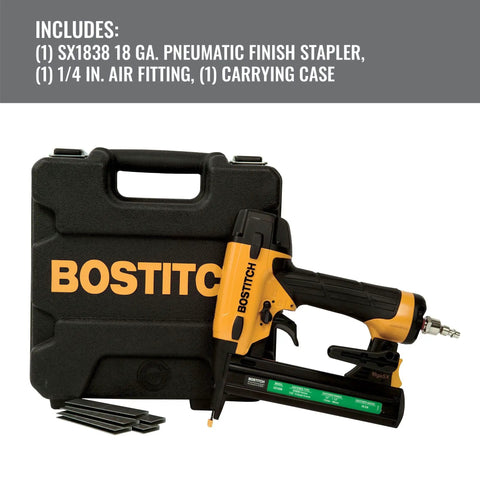 18 Gauge Narrow Crown Stapler Kit With Oil-Free Operation, A True Workhorse With Selectable Trigger From Sequential To Contact