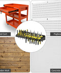 Pliers Holder Wall Mount Rack For Garage Workshop Or Shed The Go To Vertical Tool Organizer holding tools on various surfaces