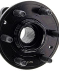 Front Wheel Bearing And Hub Assembly For 2015 To 2020 Chevy And Gmc Canyon Colorado 4WD replacement part close-up view with bolts.