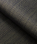 Geometric Grasscloth Black And Gold Peel And Stick Wallpaper Dope Self Adhesive Vinyl Removable, textured roll close-up