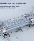 Explosion Proof LED Machine Light For CNC And Industrial Use, 20W, 2200 Lumens, 6500K Daylight, IP68 in water splash