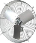 Direct Drive Exhaust Fan 16 Inch Guard Mounted, Single Phase 120 Volt Industrial Ventilation For Workshops And Factories, CE16D Style