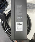 Beefy Level 2 240V EV Charger With 24 Foot Premium Cable NEMA 14-50 Plug UL Certified Metal Enclosure, close-up view