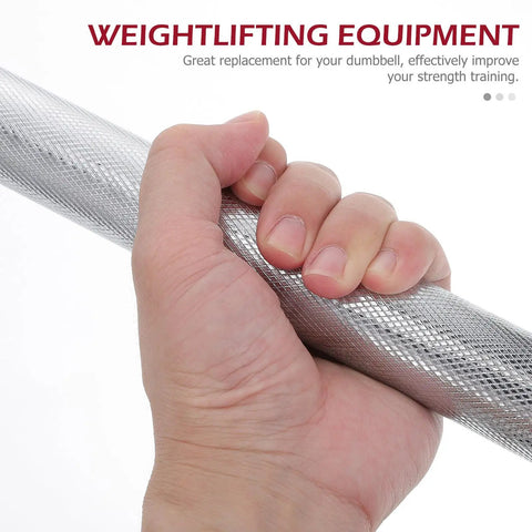 Hand gripping Beefed Up Dumbbell Connecting Bar For Weightlifting Equipment With Steel Tube Construction And Ultra Precise Threads