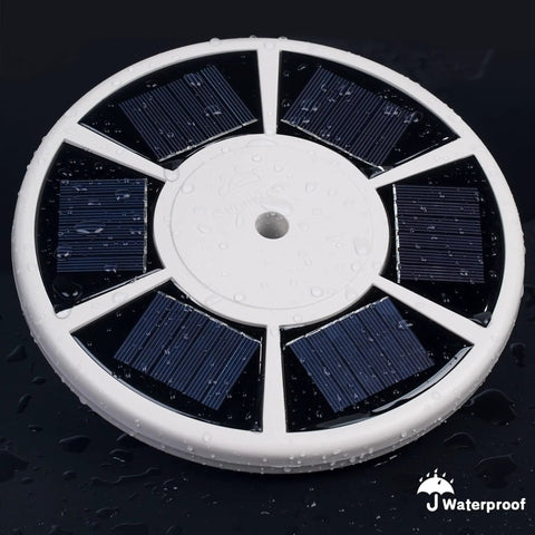 Solar Flag Pole Light Outdoor Auto Dusk To Dawn Flag Lighting with wet solar panels