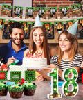 8.5 Inch Pixel Game Light Up Number 8 For Gamer Birthday Party Decor With Led Pixel Pattern Night Light Pixel Themed Centerpiece