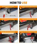How to use instructions for 3/8 Inch Dyneema Winch Rope 85 Feet 27,500 Lb Heavy Duty UHMWPE Synthetic Cable installation on winch