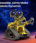 5 In 1 Buildable Robot Kit With Remote Control For Kids Ages 8 To 13, Awesome STEM Coding Toys, robot with poseable joints