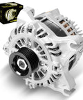 Beefed-Up 12V 175A Alternator for Ford Expedition 2011-2014 5.4L and F450 F-550 Super Duty 2013-2016 6.8L, 6-groove pulley