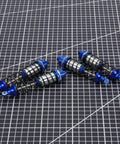 Gorgon Big Bore Shocks Set For ARRMA 1 To 10 Scale RC Cars Upgrade Front And Rear Aluminum Oil Filled Absorbers Deep Blue