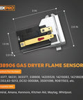 Gas Dryer Repair Kit With 279311 Igniter 338906 Flame Sensor And 279834 Valve Coil For Whirlpool Kenmore Maytag Amana Sears Kit
