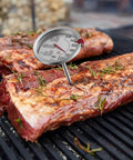 Go To All Purpose Meat Thermometer For Oven And Bbq With Large Two Point Five Inch Dial Stainless Steel Stem And Housing