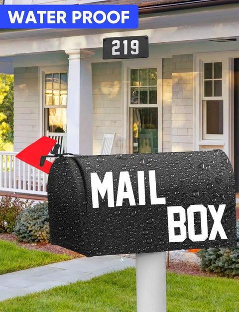 Reflective Mailbox Numbers And Letters Stickers Decals Set Of 148 Pieces For Outdoor Indoor Address Signs on mailbox