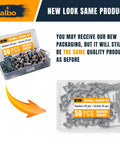 Knockout Drywall Anchor Kit With Screws For Hollow Walls Contains Fifty Grey Plastic Wall Plugs And Bolts in clear storage box.