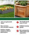 Two Pack Galvanized Raised Garden Beds 108 Inch Long By 36 Inch Wide By 12 Inch High Outdoor Metal Planter Boxes For Vegetables Hers And Flowers Rectangular Steel Containers With Easy Assembly For Backyards Patios