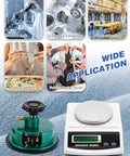 Electronic Fabric GSM Scale With 0-2mm Disc Sampler for Textiles in fashion design studio and lab applications