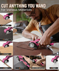 Cordless Electric Scissors With LED Light, Ultra Quiet Beastly Brushless Motor Cutter For Cardboard, Cloth, Carpet And More