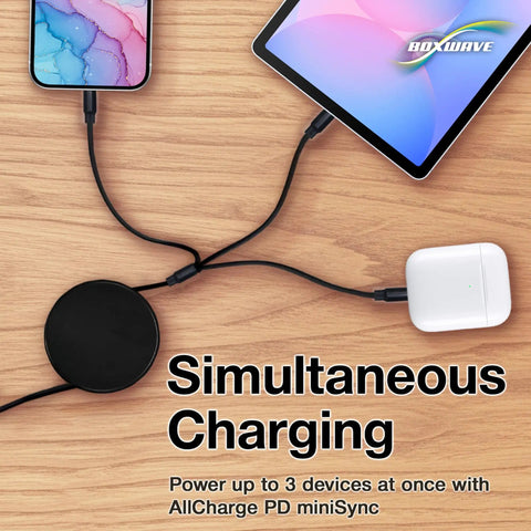 Dope Retractable USB C Cable For Motion Boom Speaker 100W Fast Charge 3 In 1 USB C USB A Micro USB Five Preset Lengths From 10 To 42 Inches Tangle Free Portable Charger Cord Jet Black charging phone, tablet, and earbuds