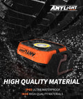 Magnetic Rechargeable 1200 Lumen Work Light With Four Modes And 150 Degree Rotatable Head Waterproof Portable Spotlight