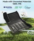 Dodge Charger EV Daytona All Weather Floor Mats, Cargo Liner, And Seatback Mats, Custom Fit For 2024 2025 2026, shown in nature.