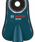Front view of Dust Collection Attachment For SDS Max Hammer Drill With Dual Air Chambers And Wall Suction, Vacuum Nozzle Fits 1-3/8 Inch, Converts To 1-1/4 Inch And 2 Inch Hose, Replaceable Brush Ring Seals Different Bit Diameters.