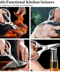 Deluxe 35-Piece BBQ Tools Set For Men And Dad With Stainless Steel Grill Utensils Includes Scissors