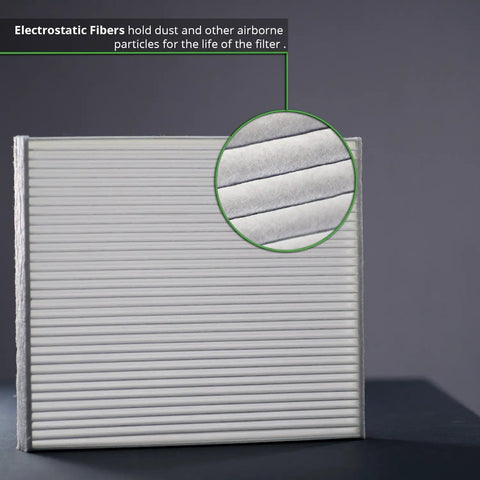 Cabin Air Filter Fits Toyota Camry Sienna Avalon Solara And Lexus RX330 RX350 ES330 ES300 GX470 Models 2002 To 2009 filters out dust