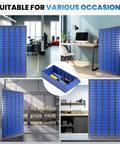 100 Drawer Parts Cabinet For Tools And Hardware Organization With Alloy Steel Frame and ABS Drawers in various settings