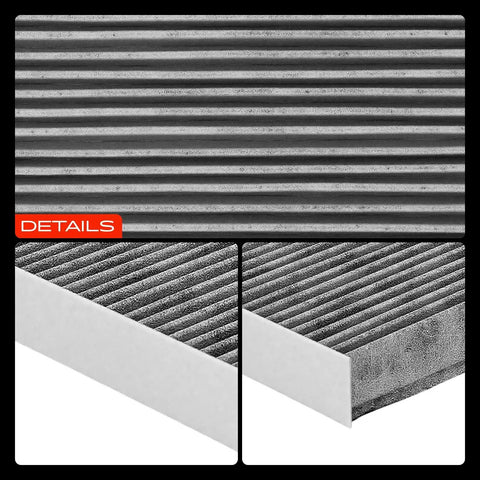 Activated Carbon Cabin Air Filter For Honda Civic CR-V Accord Odyssey Pilot Ridgeline MDX RDX TLX And Acura Models Keeps Odors Dust Pollen Out