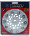 Star Turbo 7 Inch Diamond Cup Wheel With 10 Segment Turbo Design For Concrete Grinding Leveling And Quick Glue Coating