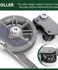 5/8 Inch OD Tubing Bender Roller Type Pipe Bender for HVAC Copper and Aluminum Tubing 180 Degree Bend Tool close-up