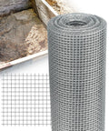 Real Deal 1/8 Inch Hardware Cloth 16 By 10 Feet 27 Gauge Hot Dip Galvanized Welded Wire Mesh for chicken coop fencing roll and panel