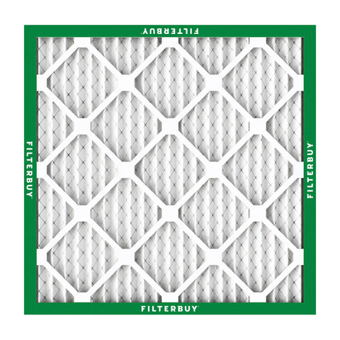 14x14x1 MERV 8 Pleated Air Filter 4 Pack For Your Home HVAC Systems Electrostatic Dust And Allergy Defense Made In USA